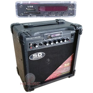 SD 다용도앰프 멀티앰프 마이크앰프 SM20B (20와트) MP3 블루투스내장
